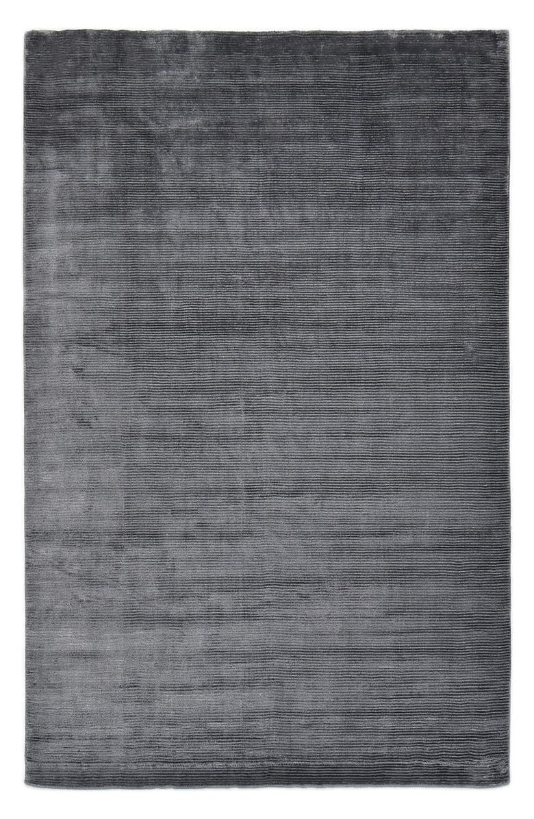 Solo Rugs Cordi Handmade Area Rug, Main, color, Grey