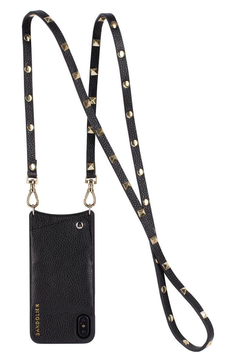 Bandolier Sarah iPhone X/Xs Crossbody Case, Alternate, color, 