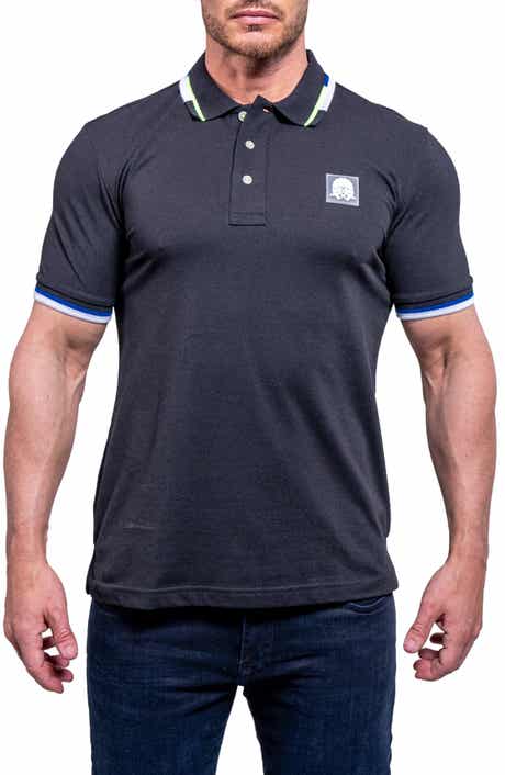 Maceoo Tipemb39 Black Piqué Polo