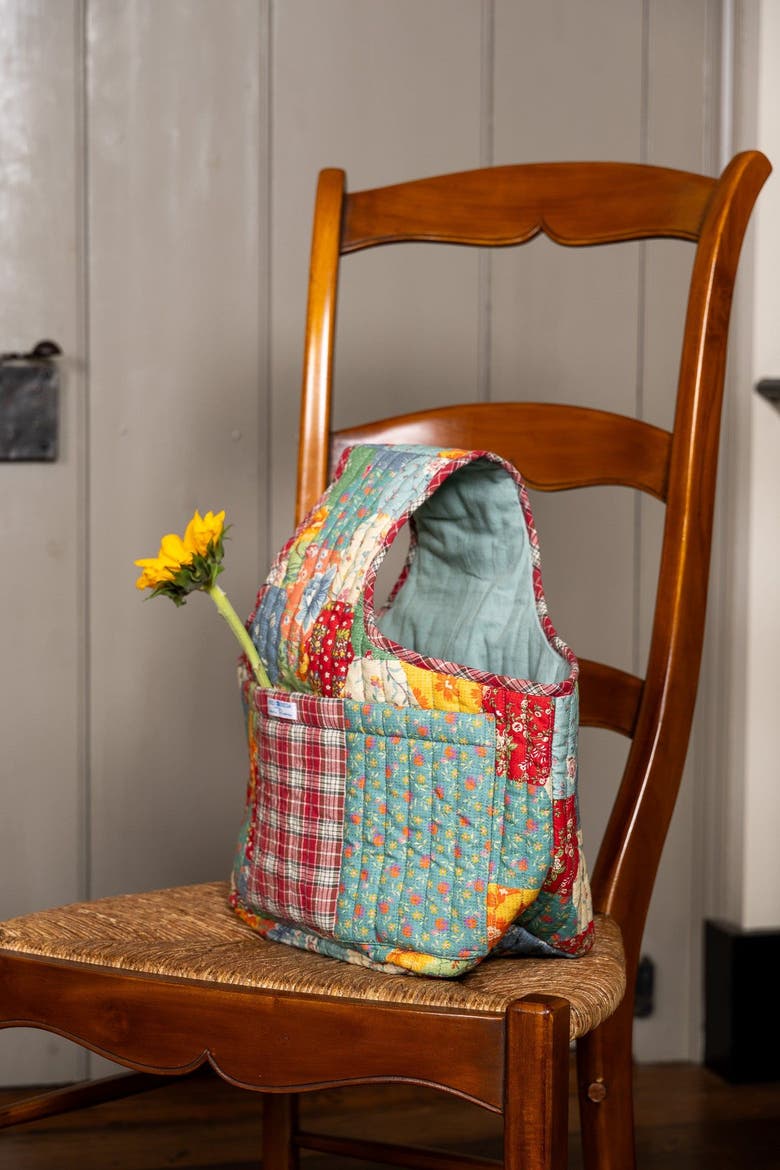 County Fair Quilted Project Bag, Alternate, color, Multi