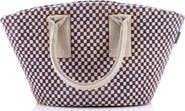 Pre-Owned Hermes Basket Weave Tote Woven Jute Pm