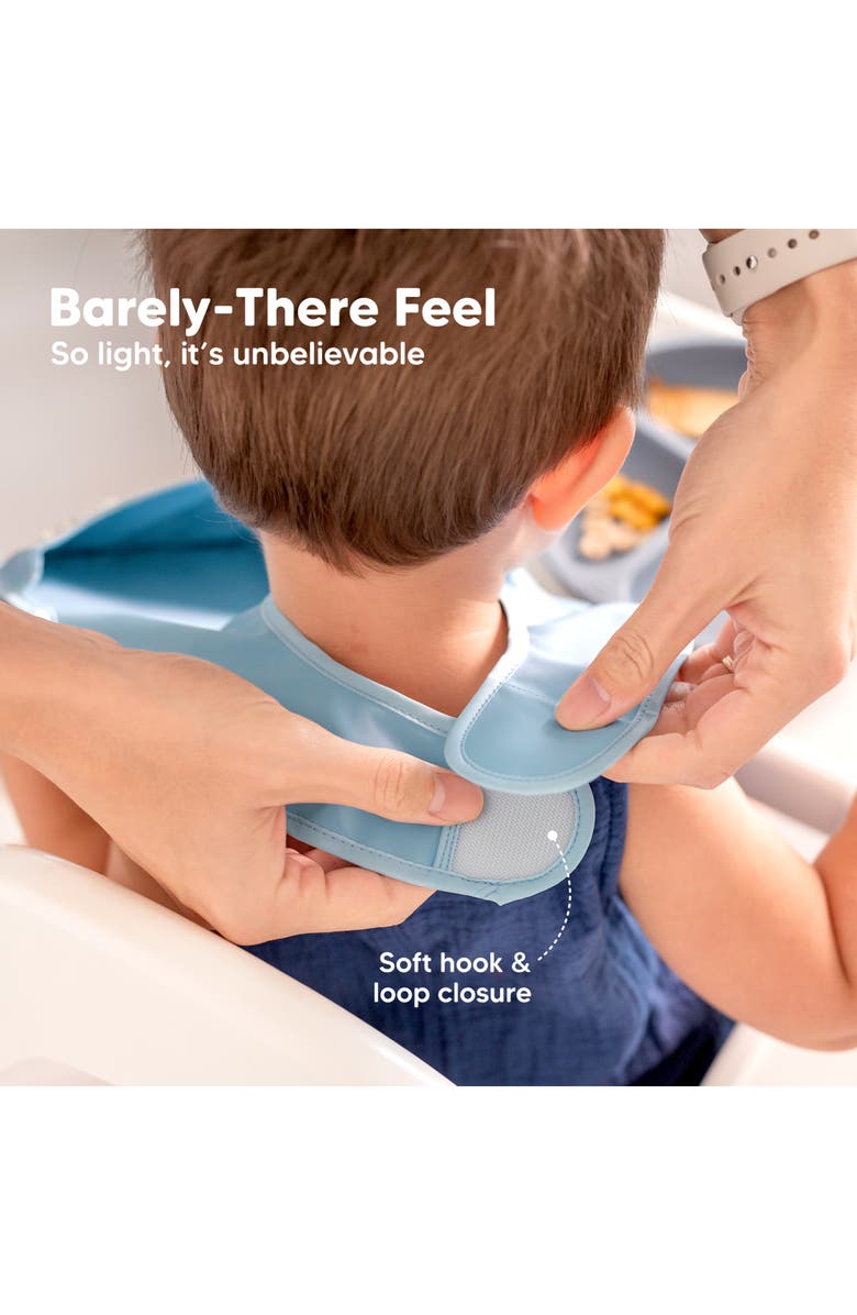 KeaBabies 3-Pack Presto Waterproof Bibs, Alternate, color, Basics