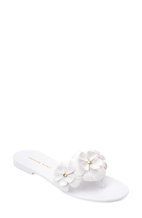 Amelia Flower Jelly Sandal (Women)