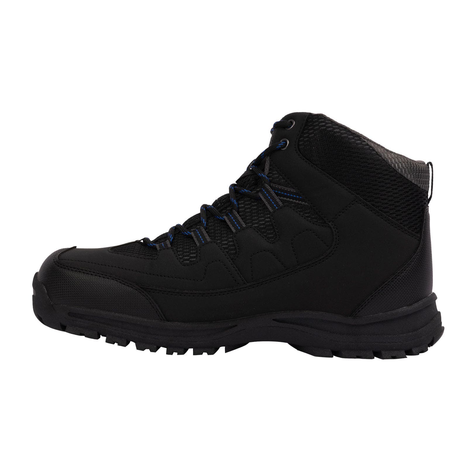 Finley Waterproof Walking Boots, Alternate, color, Black and Blue