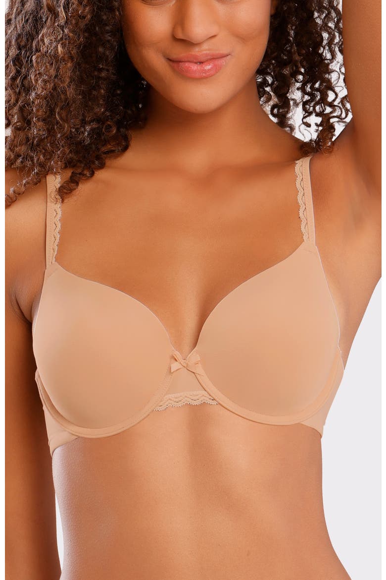Ultra Soft T-Shirt Bra, Main, color, Tan