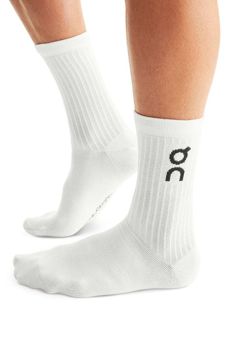 On 3-Pack Logo Socks, Alternate, color,