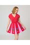 selected Red & Pink Heart Print