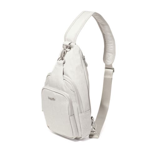 Baggallini Central Park Sling Bag In White