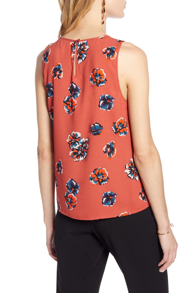 Halogen<sup>®</sup> Print Sleeveless Top, Alternate, color,