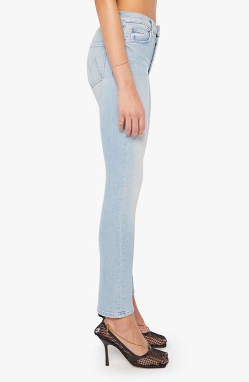 Mother The Pixie Dazzler Button Fly Ankle Straight Leg Jeans In Multi