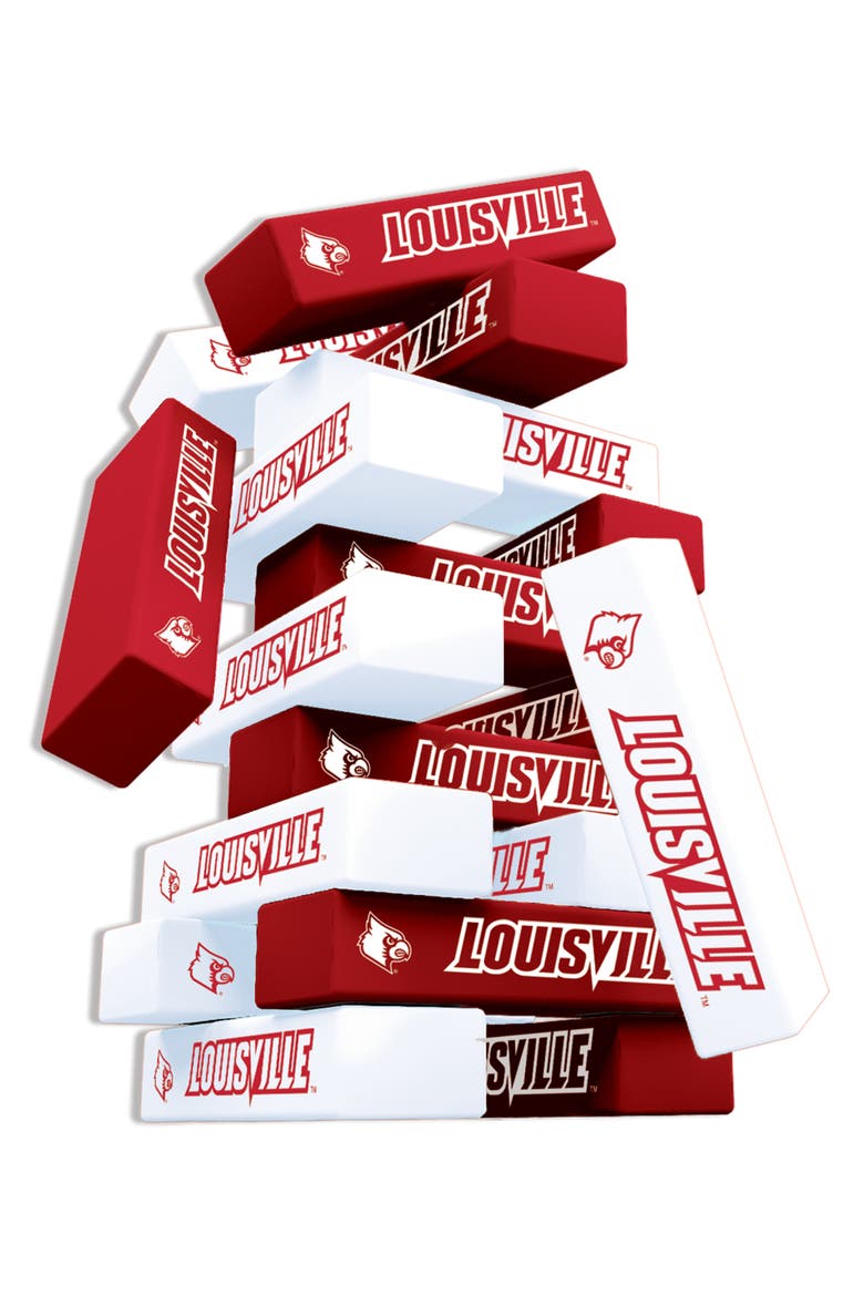 Louisville Cardinals Tumble Tower, Alternate, color, Multicolor