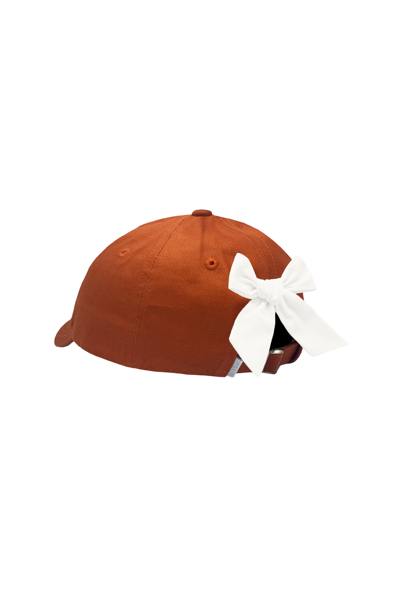 BOO Halloween Twill Bow Baseball Hat, Alternate, color, Orange