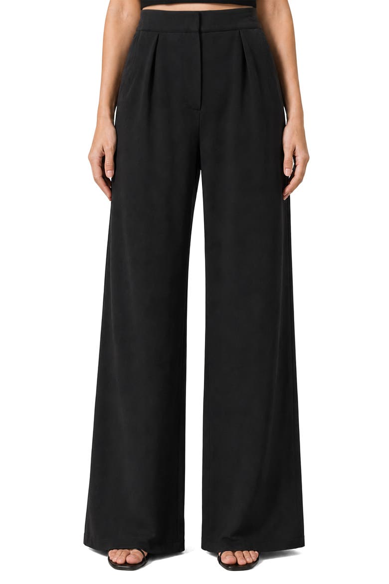 Veronica Wide Leg Pants, Main, color, BLACK
