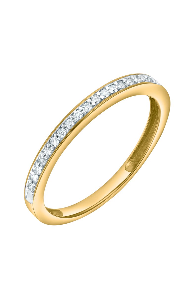 Veyora 14K Diamond Band - 0.10 ct, Alternate, color, 14K Yellow Gold