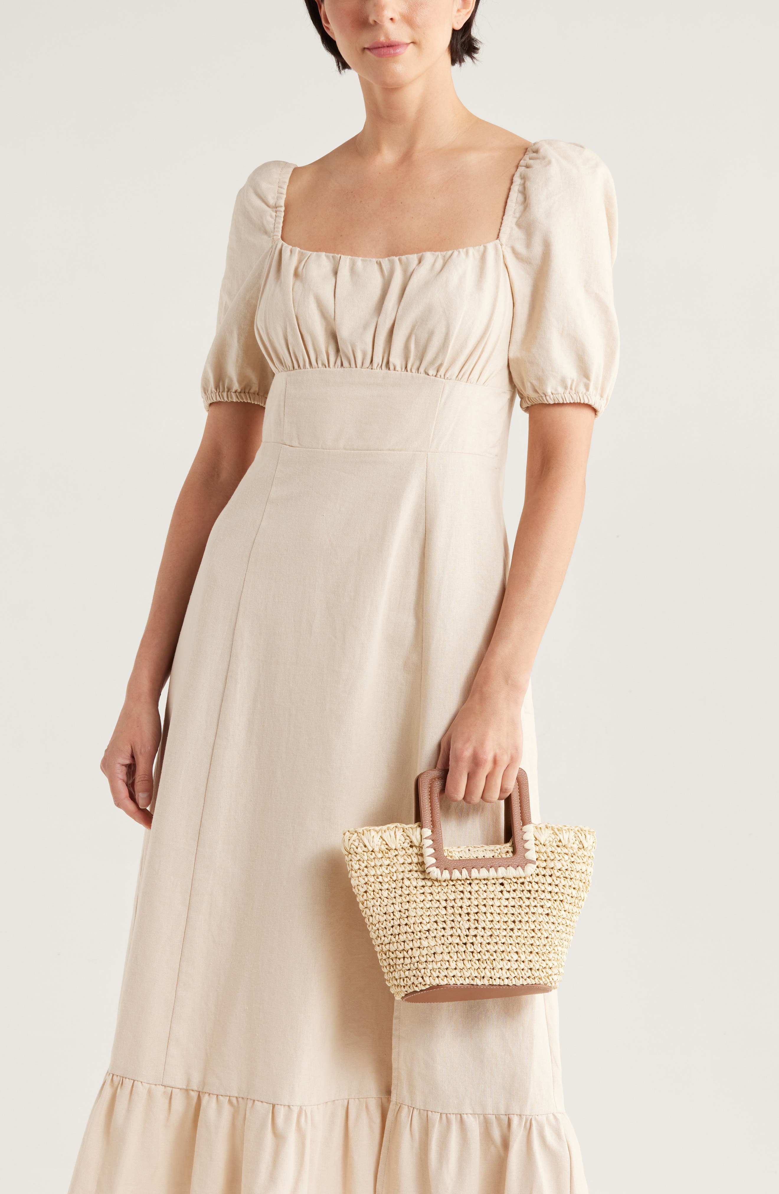 Straw Top Handle Bag, Alternate, color, NATURAL COGNAC