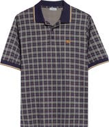 Burberry Pelham Tipped Check Polo