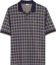 Burberry Pelham Tipped Check Polo