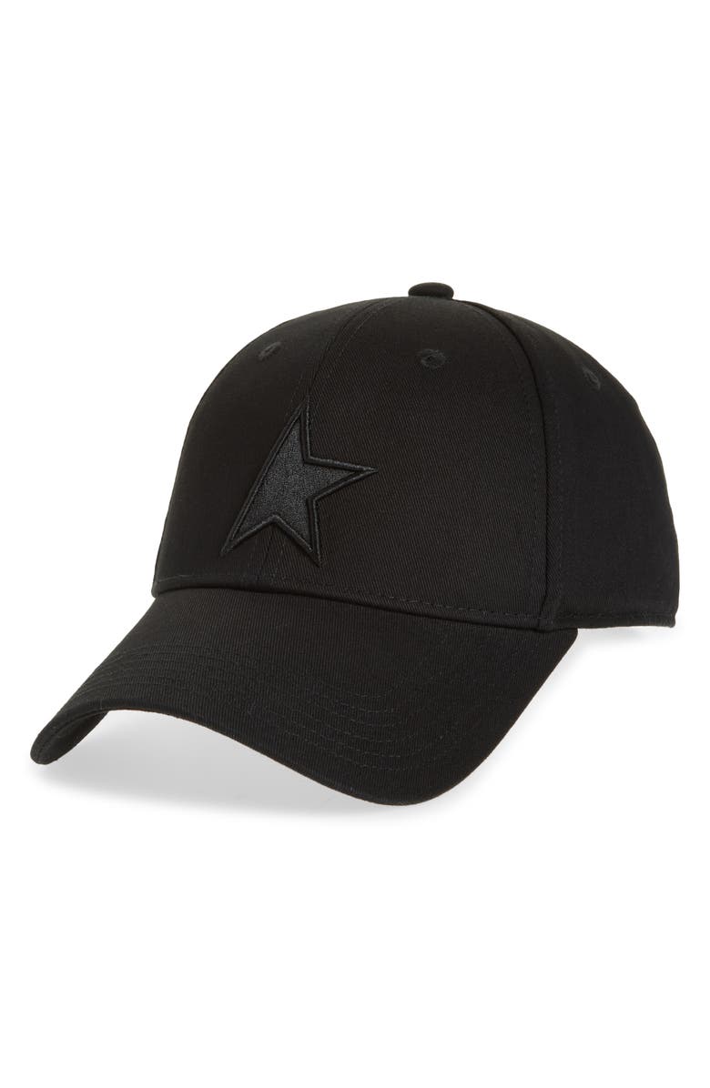Golden Goose Demos Star Snapback Baseball Cap, Main, color,