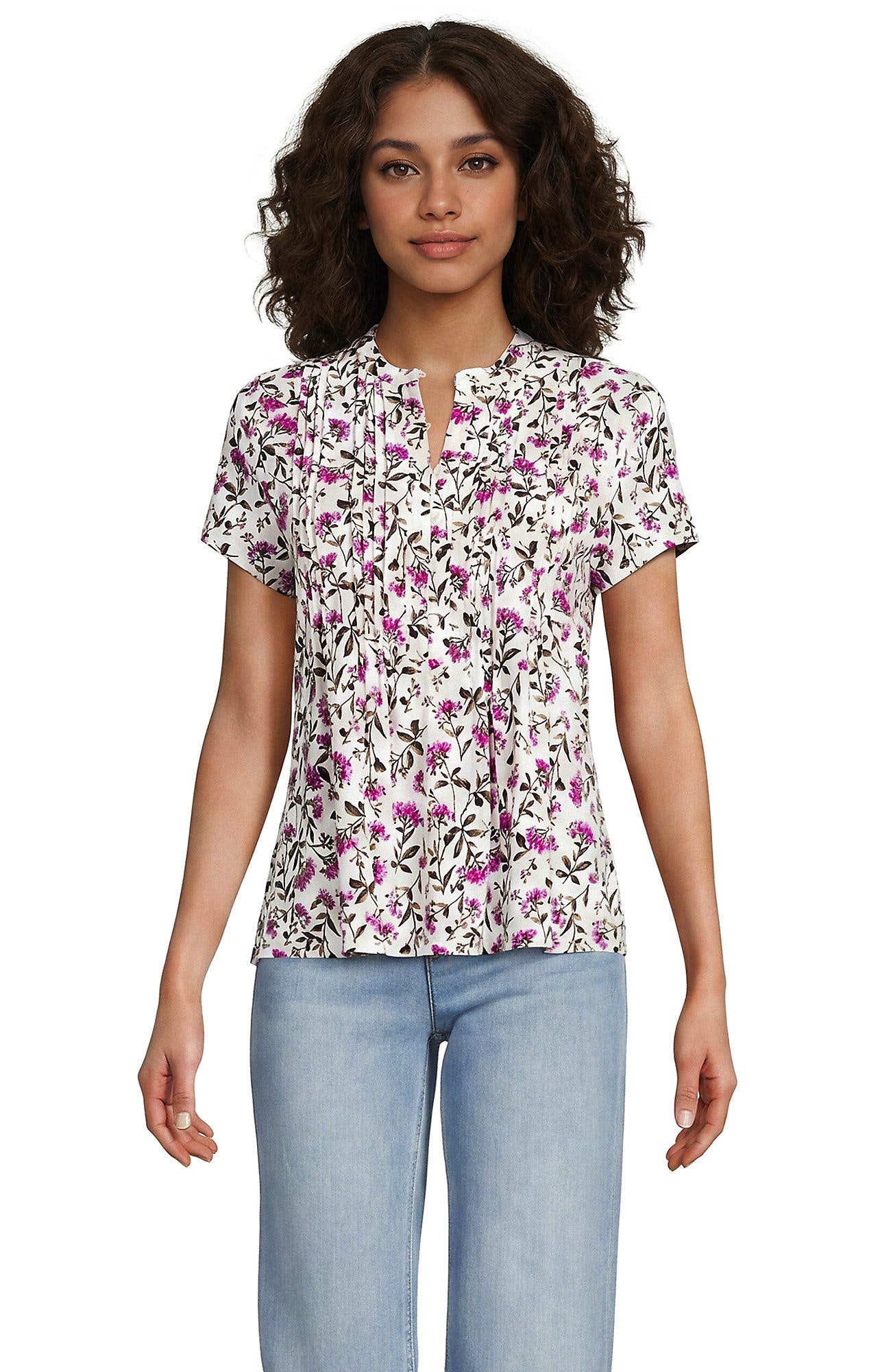 Ivory/Pink Hydrangea