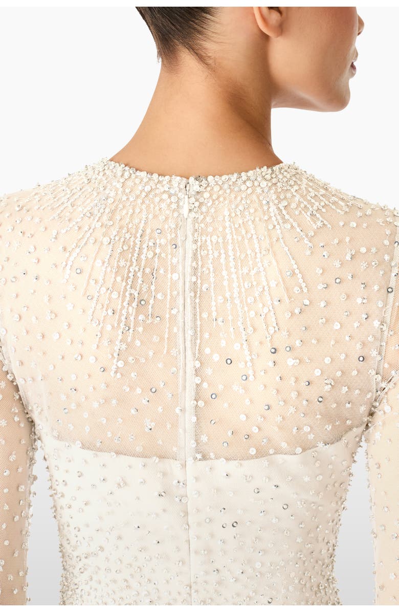 Jenny Packham Tramar Dress, Alternate, color, Ivory