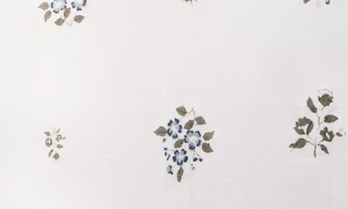 Domani Home Hazy Taupe Cotton Boudoir Sham In Feuile Bluer