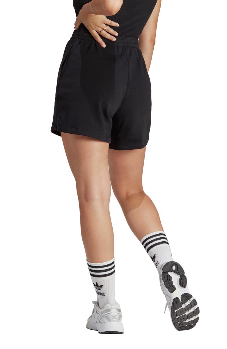 adidas Cotton Blend French Terry Shorts, Alternate, color,