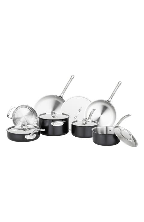 Cast Black 12-Piece Cookware Set