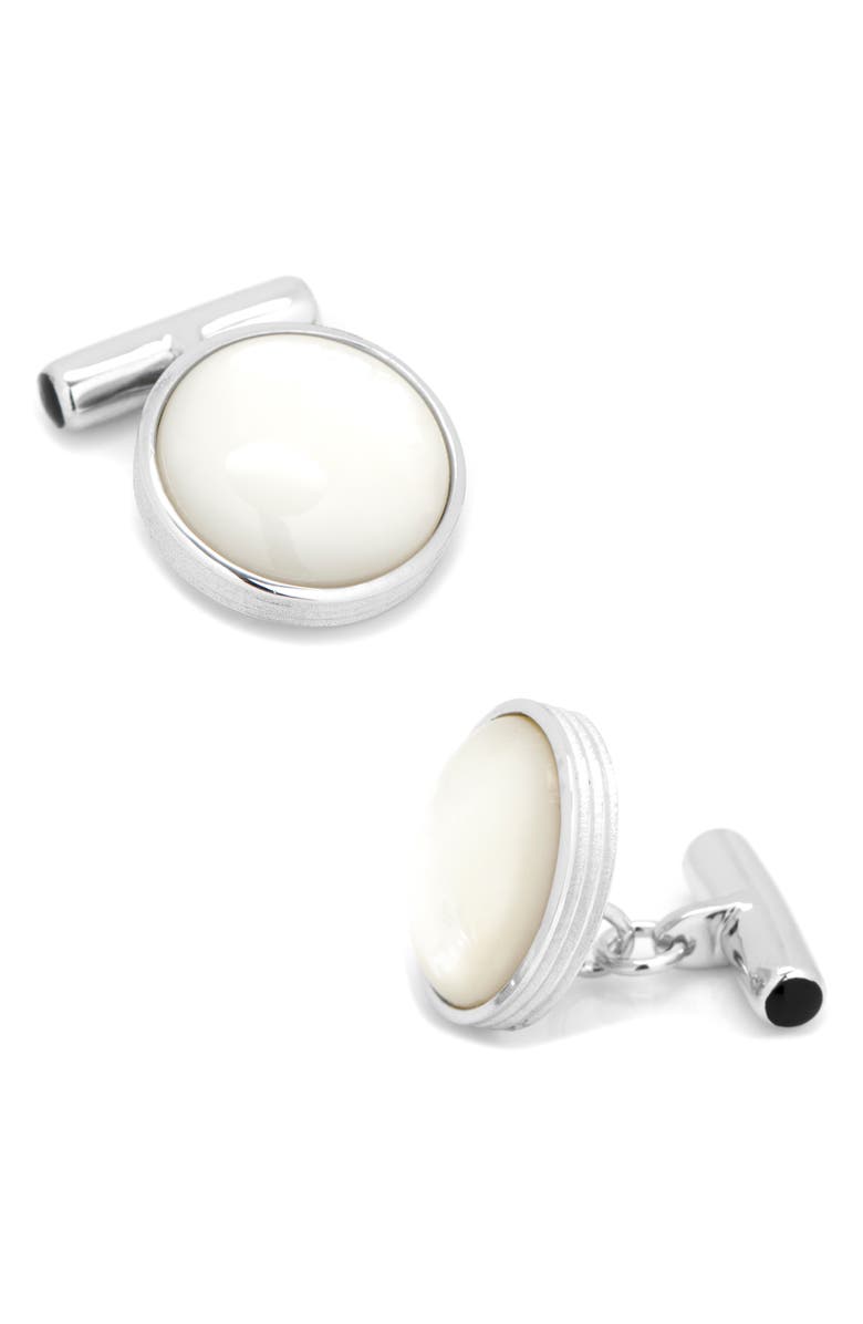 Cufflinks, Inc. Mother-of-Pearl Cuff Links & Stud Set, Alternate, color, 