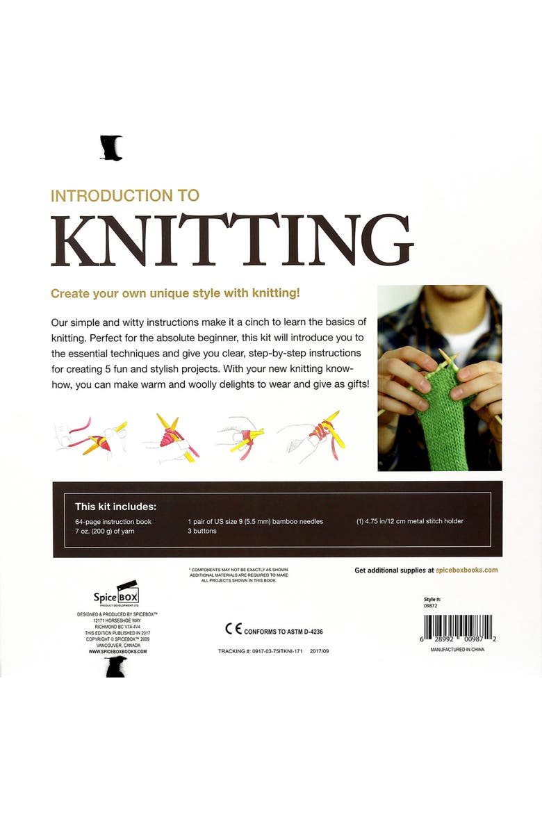 Knitting Kit, Alternate, color, Multicolored