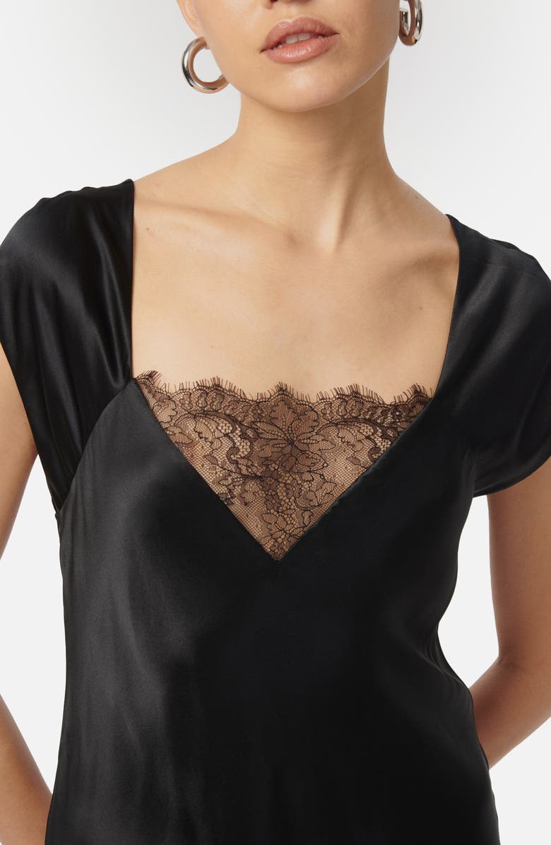 CAMI NYC Remy Silk Charmeuse Midi Dress, Alternate, color, 