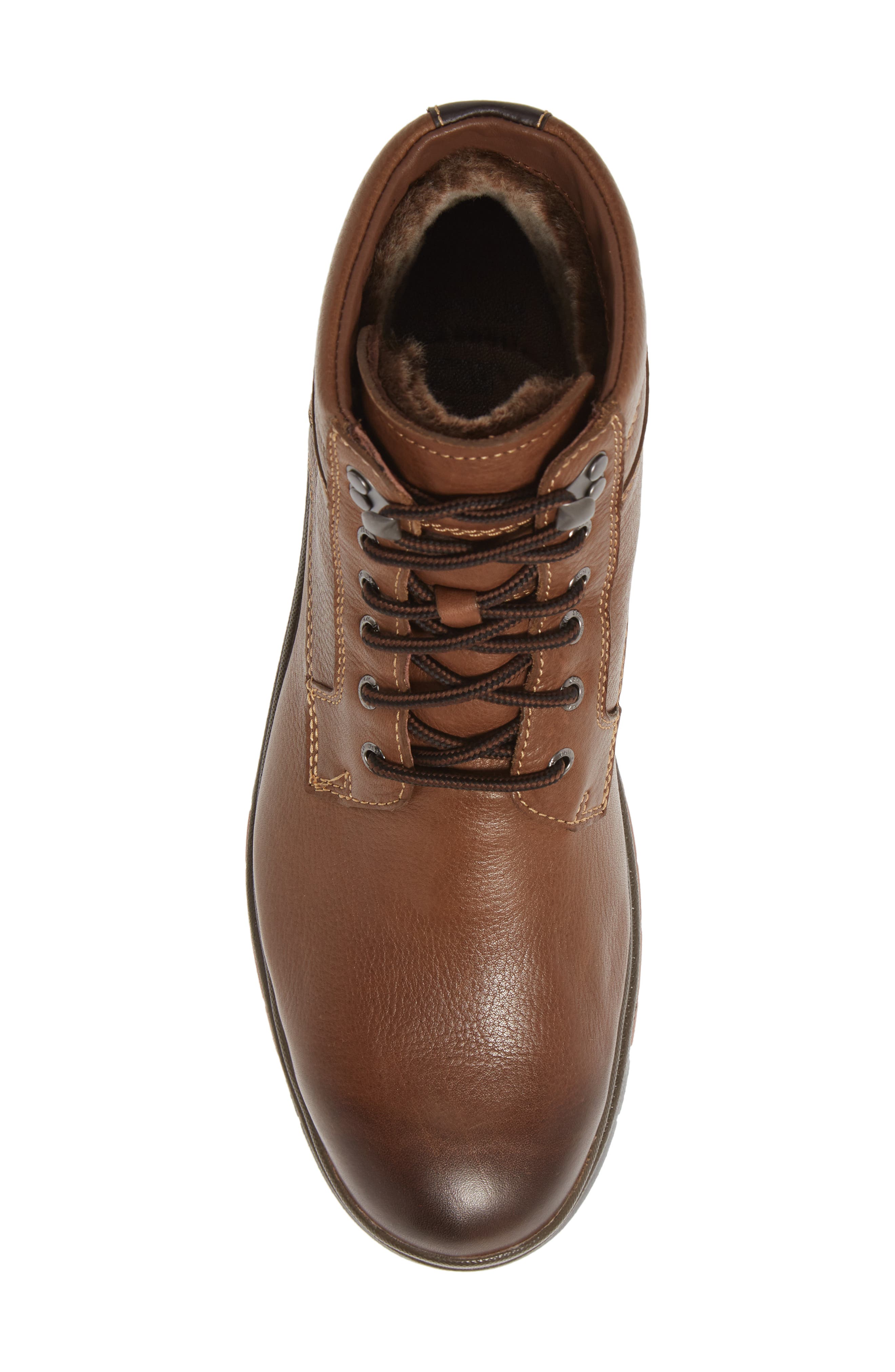 Johnston & Murphy XC4 Cahill Genuine Shearling Lined Waterproof Boot, Alternate, color, 