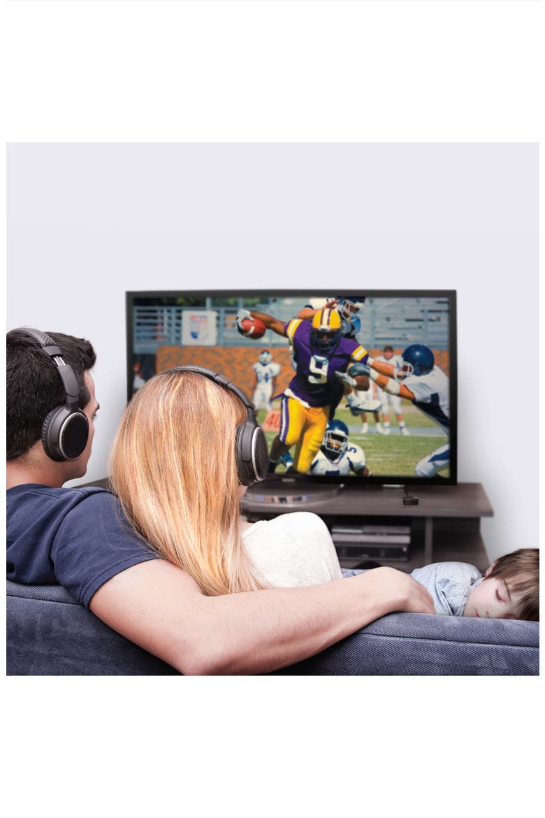 Connect Bluetooth Audio Transmitter for TV, Alternate, color, Black