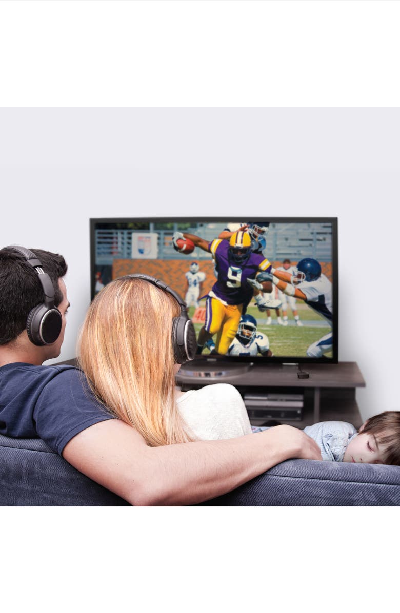 MEE audio Connect Bluetooth Audio Transmitter for TV, Alternate, color, Black