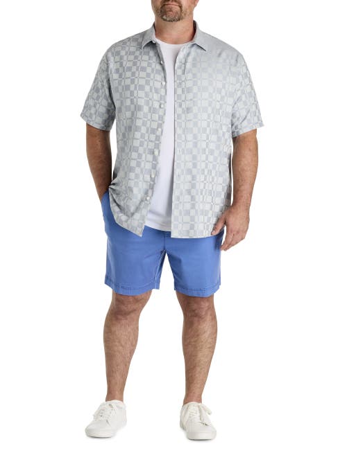 True Nation By Dxl Big & Tall Abstract Print Sport Shirt