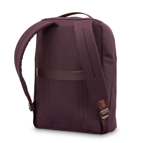 Samsonite Virtuosa Carry-on Travel Backpack With Padded Laptop Sleeve In Burgundy