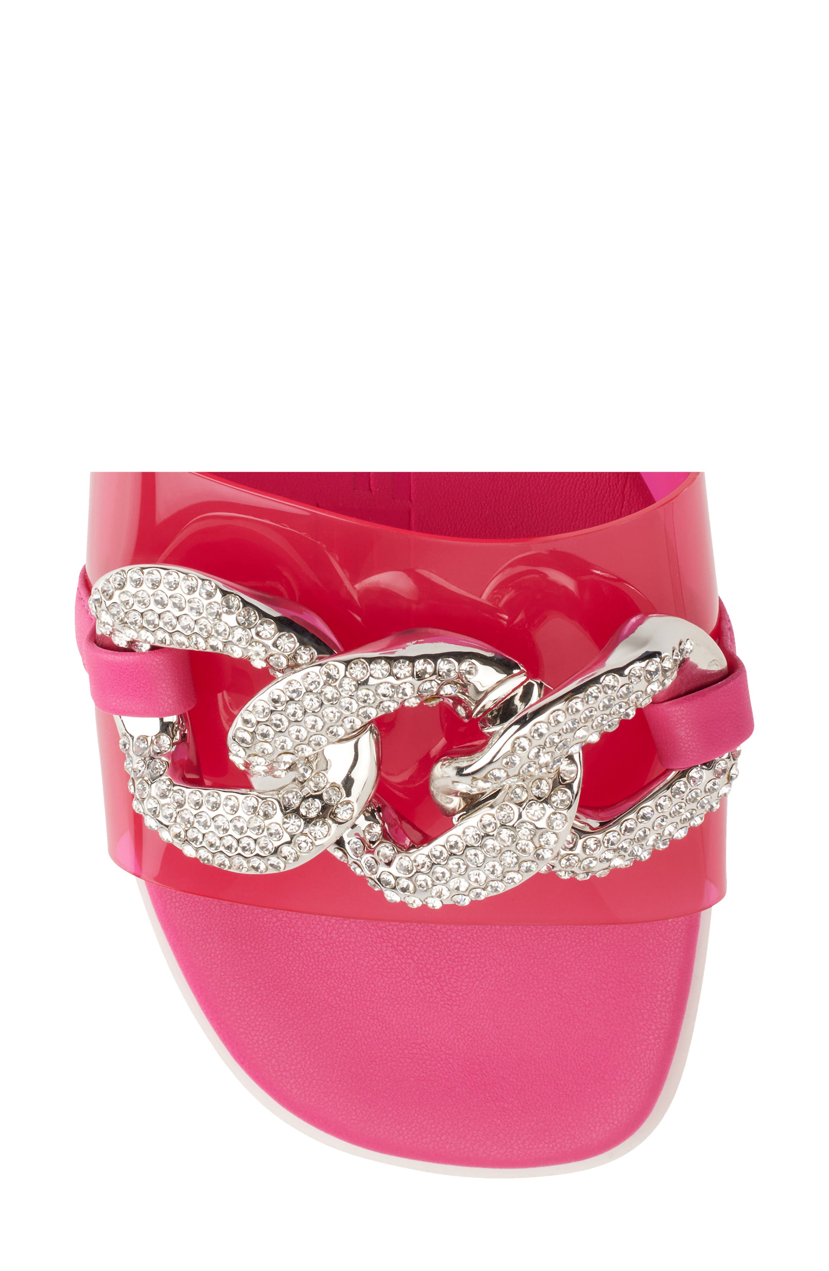 Jazelle Slide Sandal, Alternate, color, SHOCKING PINK