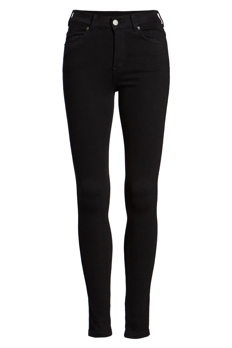 Lexy Skinny Jeans, Alternate, color, BLACK