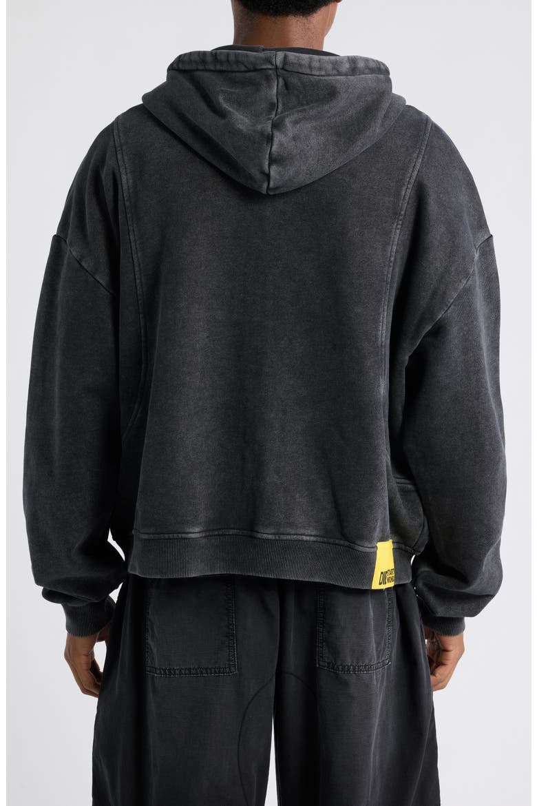 Atelier Graphic Zip Hoodie, Alternate, color, VINTAGE BLACK