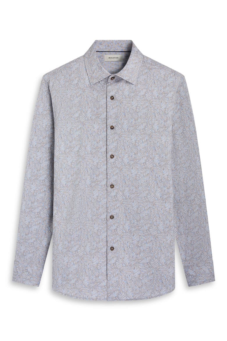 Jimmy OoohCotton® Botanical Button-Up Shirt, Alternate, color, SAND