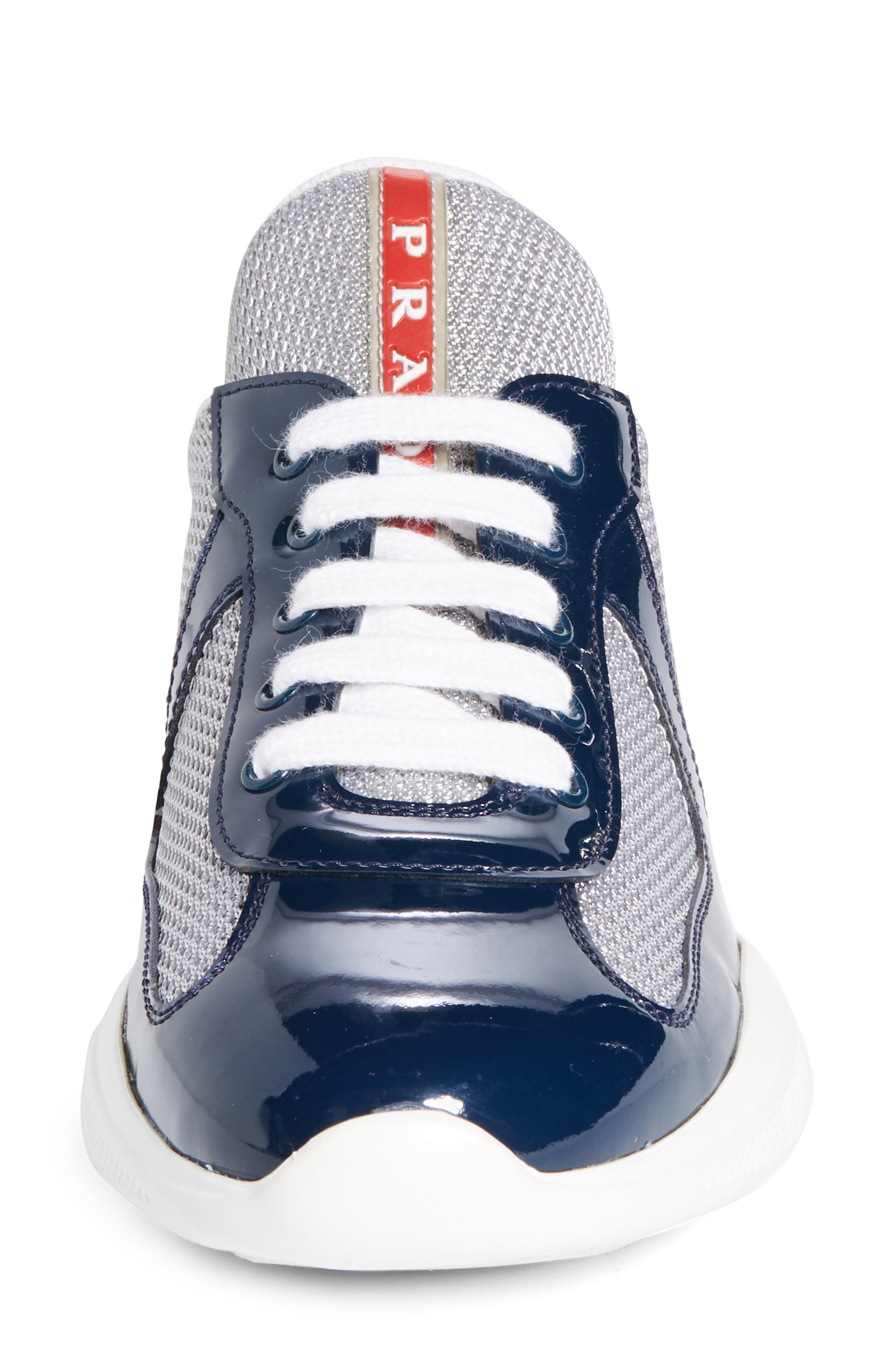 America's Cup Sneaker, Alternate, color, BLUE/ GREY