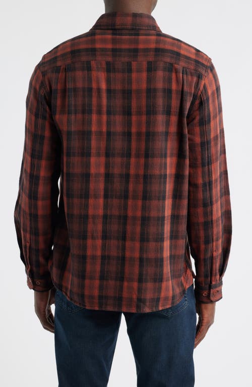 Ag Mason Plaid Flannel Button-up Shirt In Multi