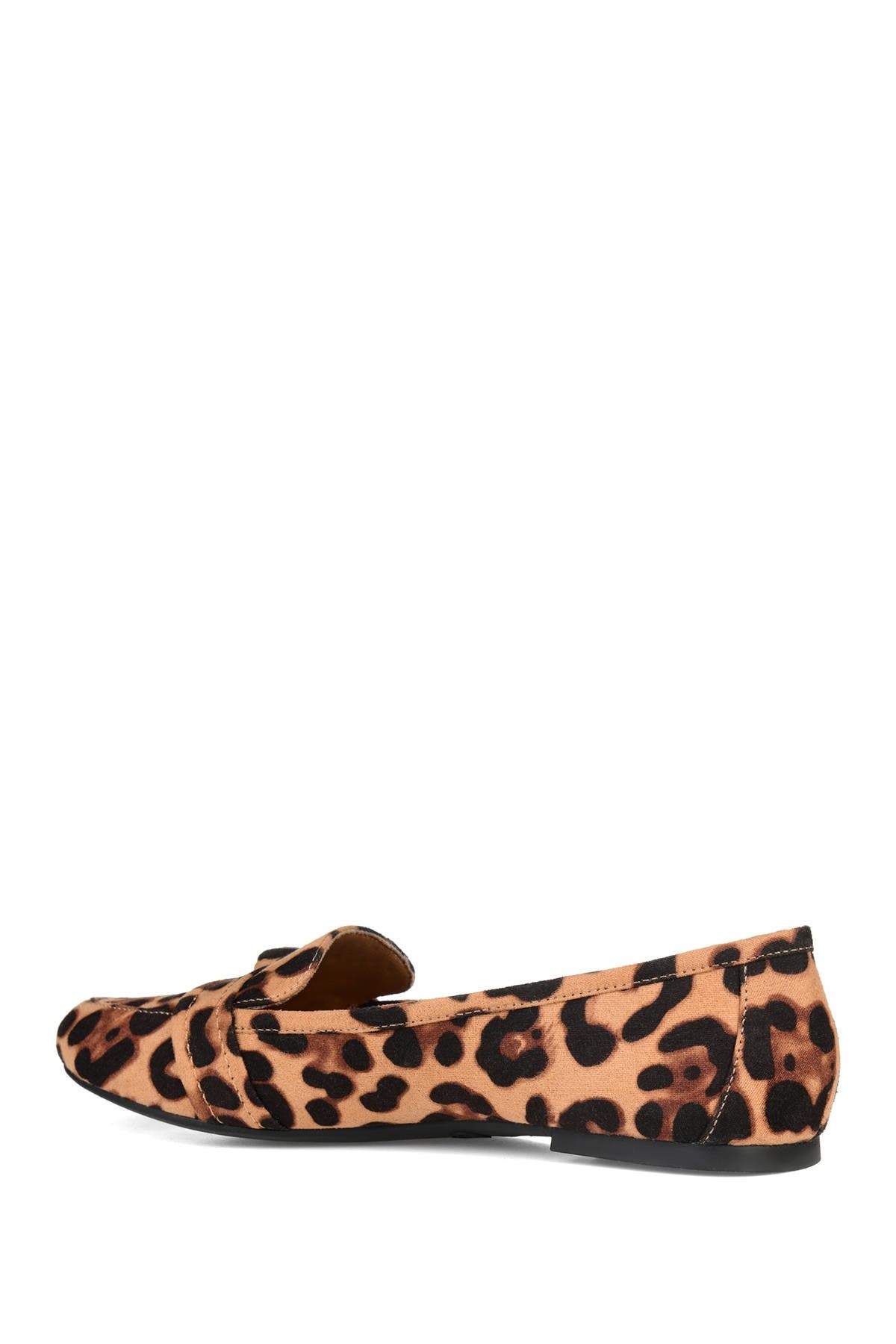 Marci Knotted Strap Loafer - Wide Width Available, Alternate, color, LEOPARD