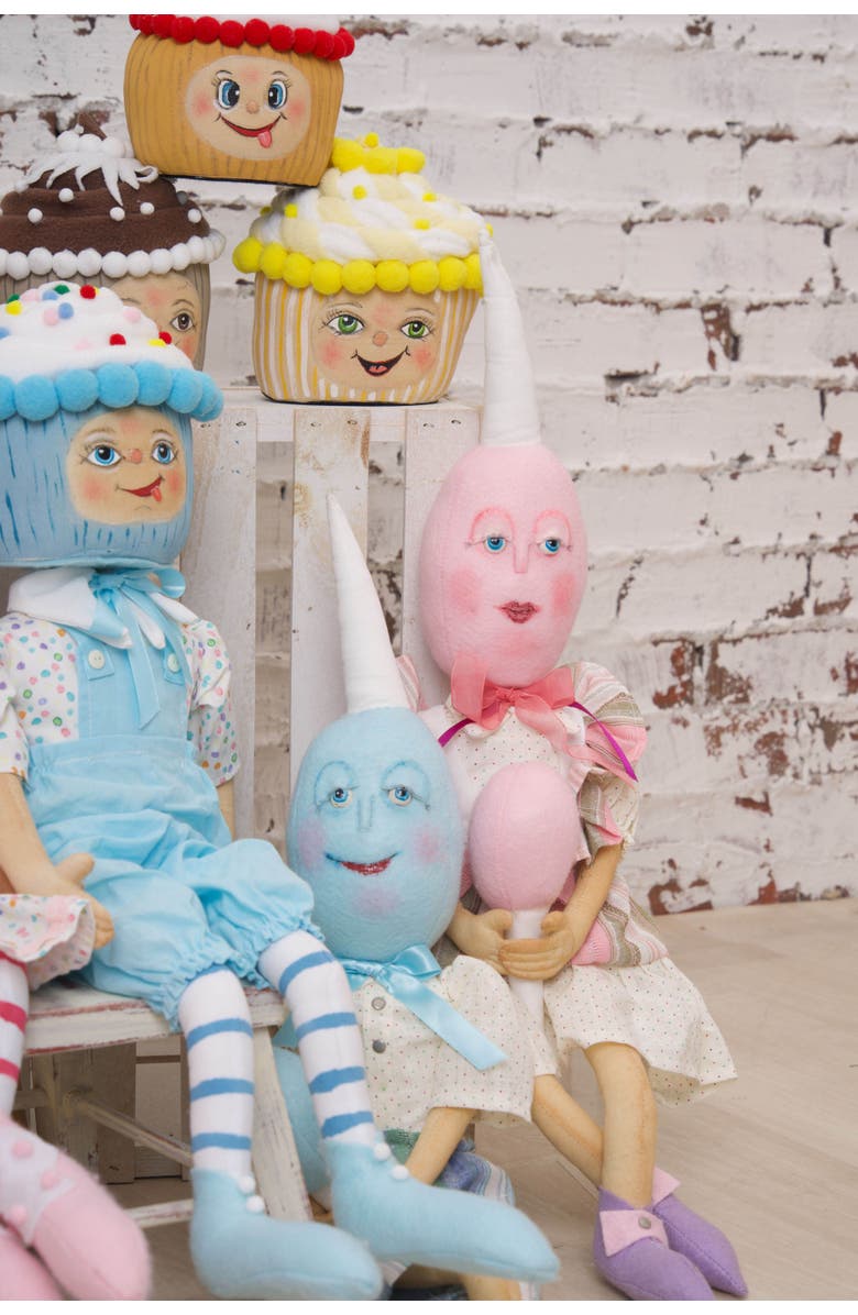 Gallerie II Edith Gathered Traditions Joe Spencer's Figurine Doll 26", Alternate, color, Pink