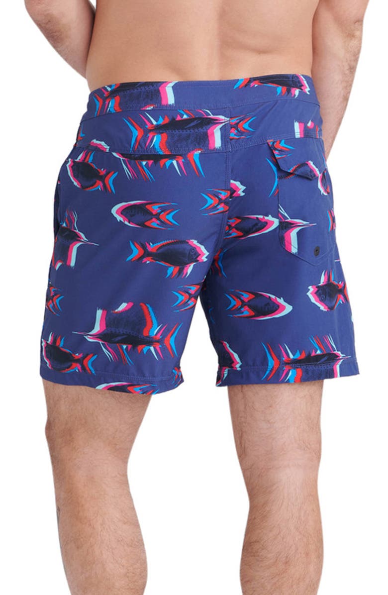 SAXX Betawave 2N1 7-Inch Board Shorts, Alternate, color, 