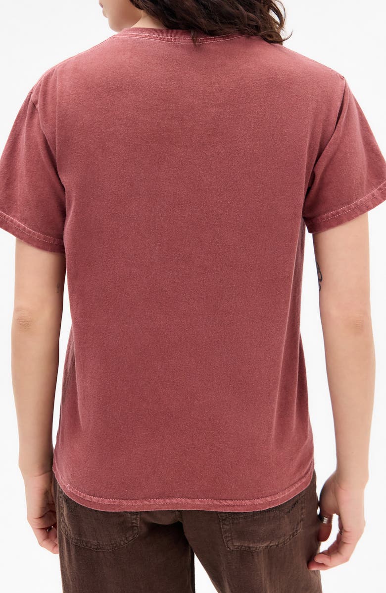 BDG Urban Outfitters Drive Relaxed Cotton Graphic Baby Tee, Alternate, color, Red