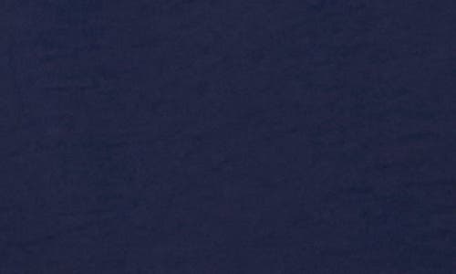Vince Camuto Crinkle Lace-up Top In Blue