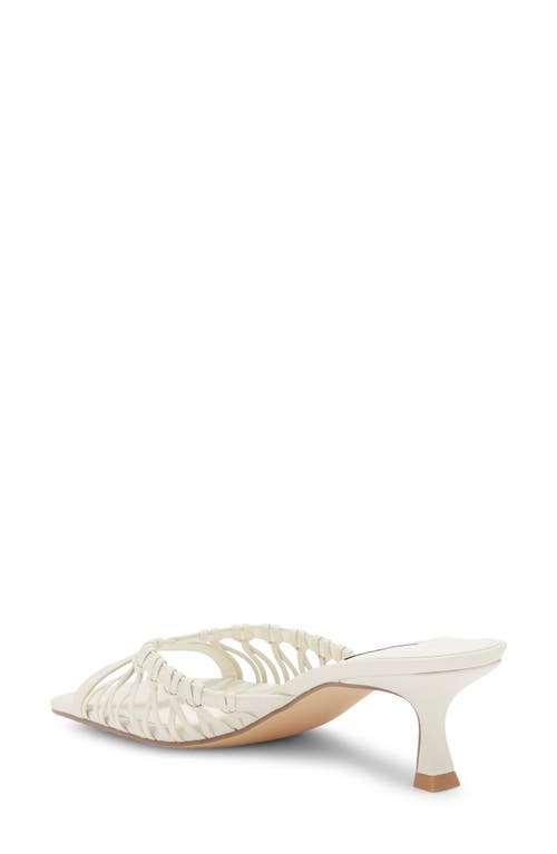 Steve Madden Sharey Kitten Heel Sandal In Bone
