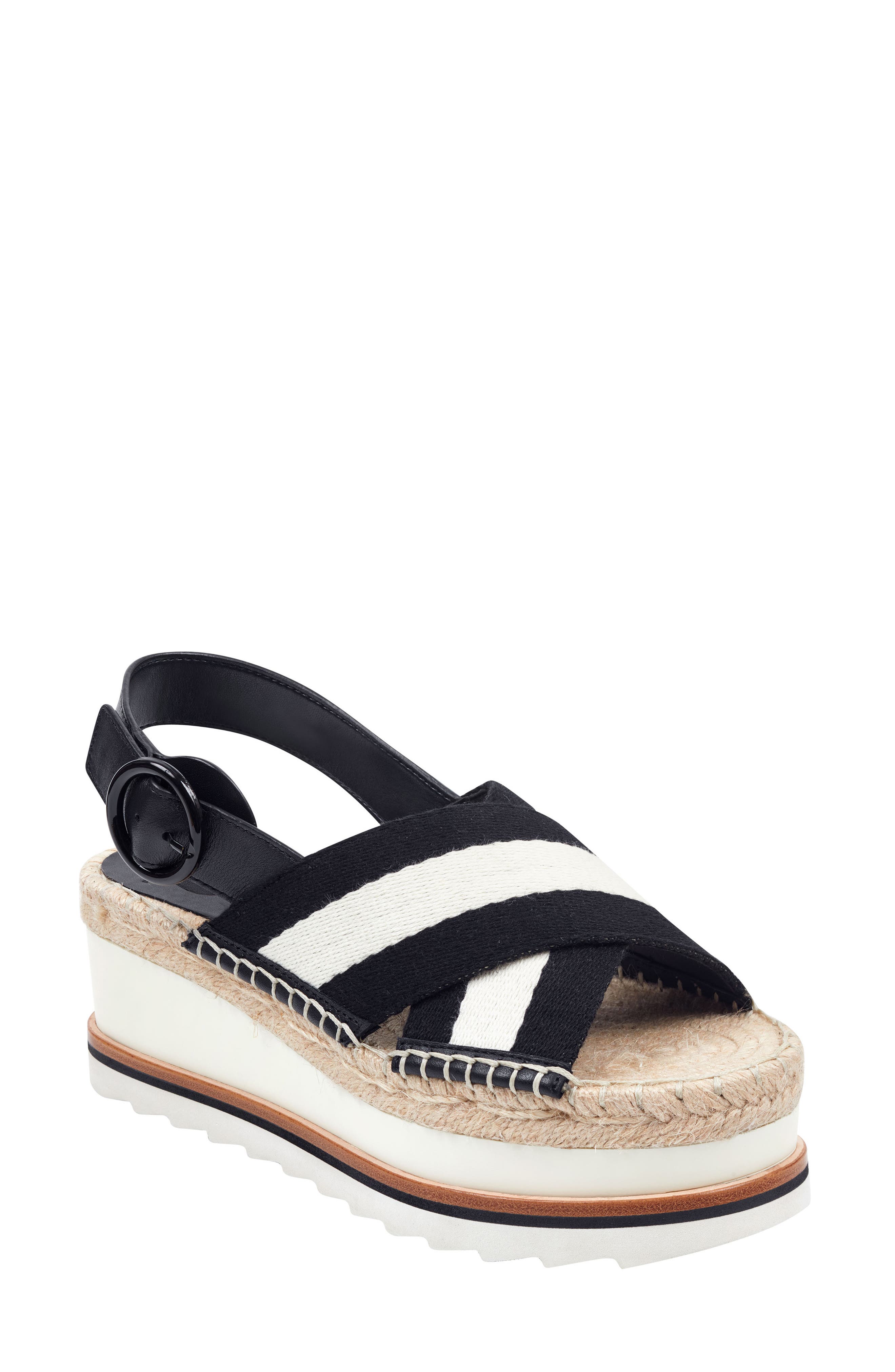 Marc Fisher LTD Glenna Platform Slingback Sandal, Main, color, 