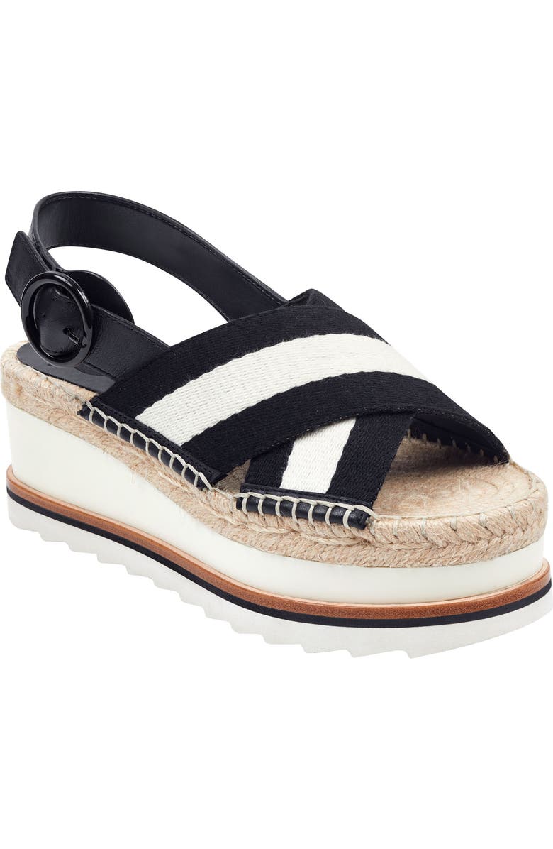 Marc Fisher LTD Glenna Platform Slingback Sandal, Main, color,