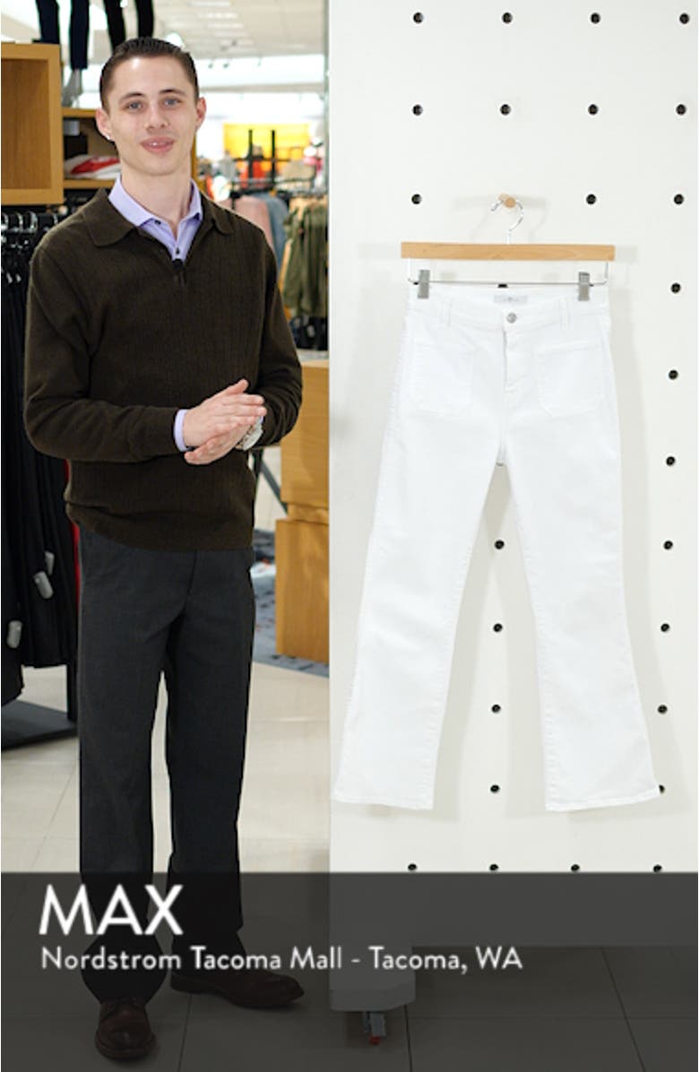 <sup>®</sup> High Waist Slim Kick Jeans, sales video thumbnail